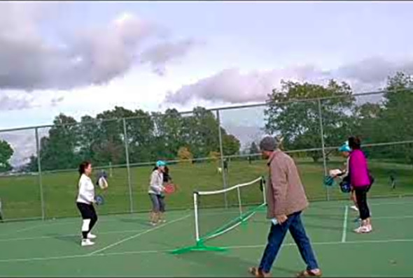 Pickleball Lesson 1. October, 2020