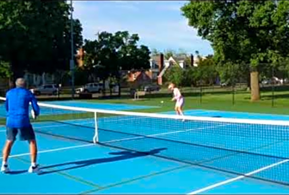 Demo Video: Pickleball 4th Shot Volley and 3rd Shot Drive