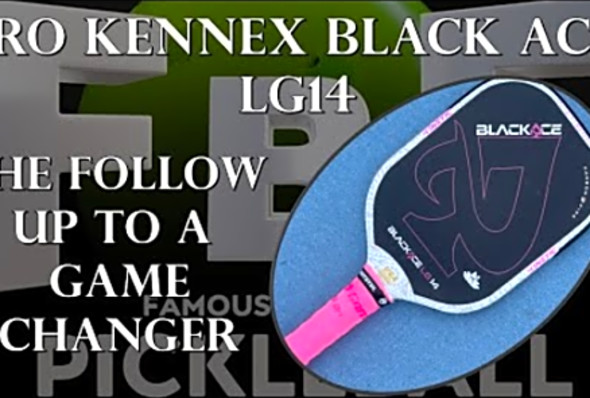 ProKennex Black Ace LG14 Pickleball Baddle Review