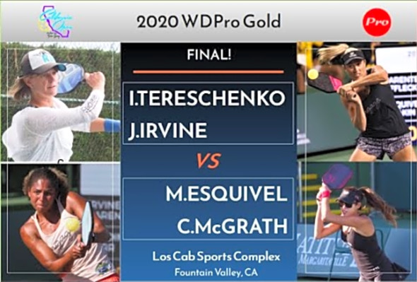 2020 California Open WDPro GOLD I.Tereschenko/J.Irvine v M.Esquivel/C.McGrath