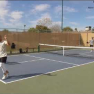 Pickleball Game (singles): Ryan vs Nate the Great - Game 2