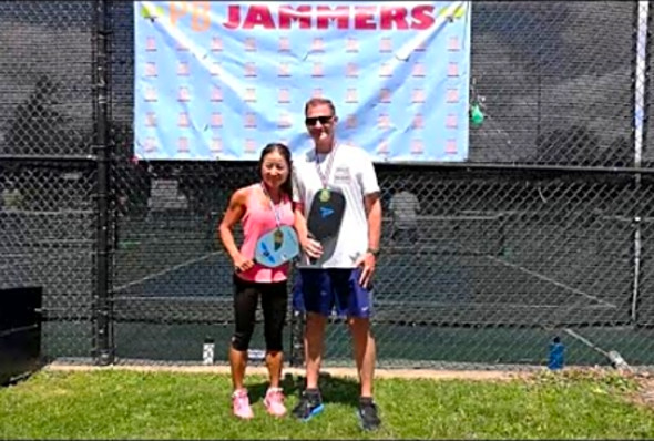 2022 Pickleball Tournment day two mixed double