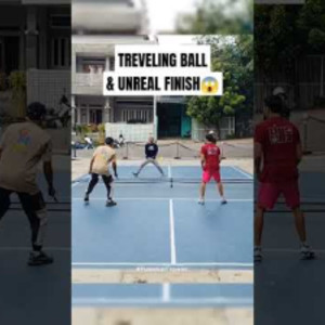 Traveling Balls and Unreal Dink #pickleball #shorts