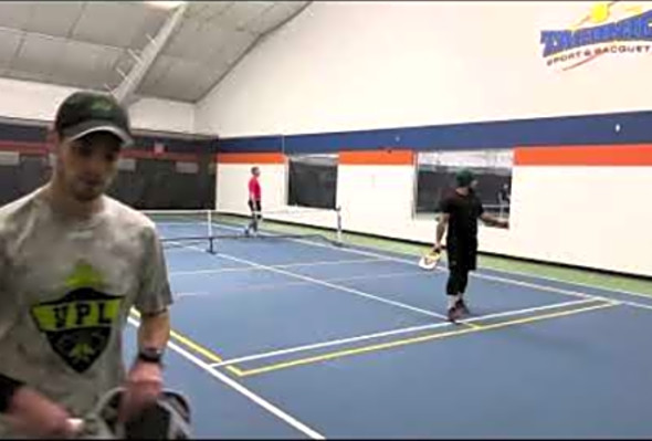 Nick-Tim vs Andy-Luke: 4.0 Pickleball DUPR Ladder League W1