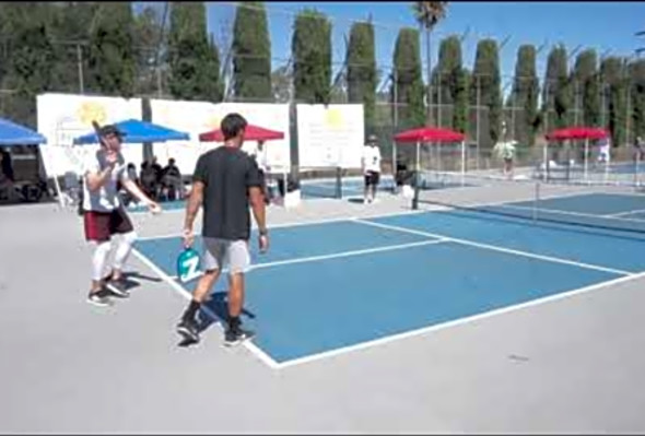 2019 SIMI VALLEY TRIPLE CROWN MEN&#039;S DOUBLES PICKLEBALL TOURNAMENT PART 1