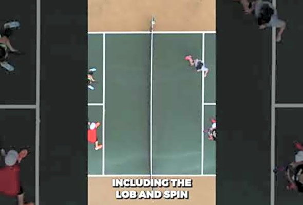 How to maintain a consistent Pickleball serve placement? #shorts