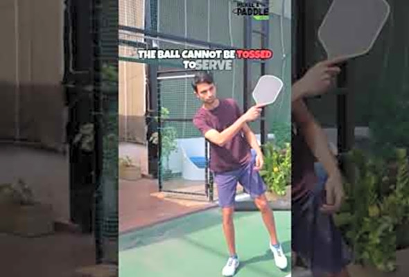 Basic rules of pickleball explained! #pickleball #paddle