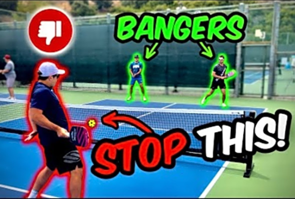 How to Beat BANGERS in Pickleball (Hard-Hitting Players)