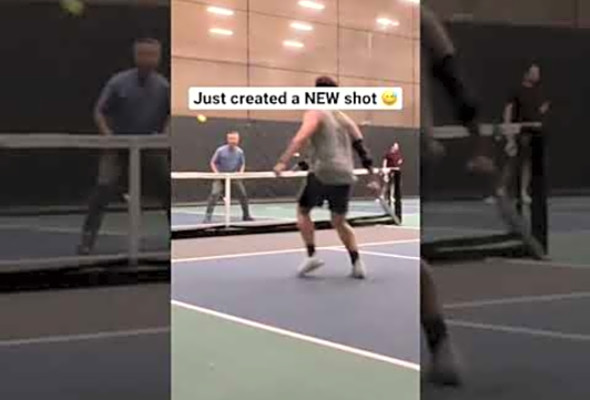 How to do a MISDIRECTION in #pickleball #shorts #viral