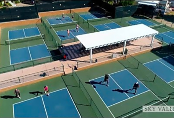 About Sky Valley&#039;s Pickleball Amenities