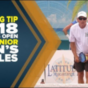 Winning Tip-PRO Men&#039;s Sr Singles Gold - 2018 Minto US Open Pickleball Ch...