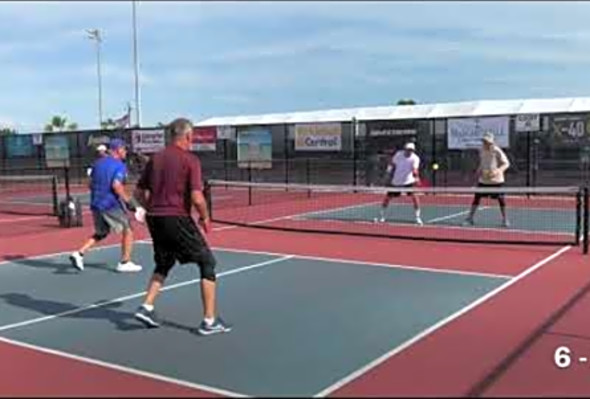 2022 Minto US Open Pickleball Championships - Mens Doubles 4.0, 70 - Winners Bracket - Semfinal