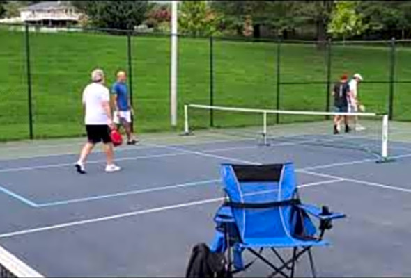 Frank&#039;s pickleball tournament 5:6. August 23, 2020