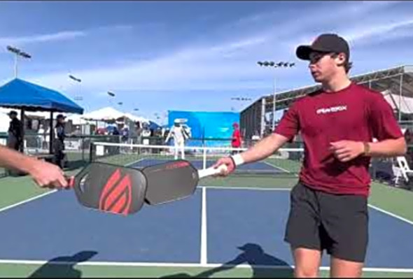 Todd Fought / Wyatt Stone vs Gabriel Tardio / Dave Weinbach Score: 11-6, 11-9 PPA Arizona Grand Slam