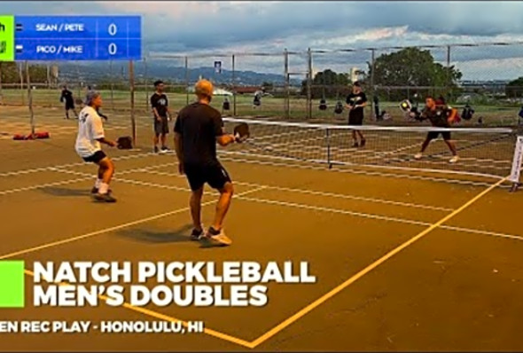 Pickleball Men&#039;s Doubles - Pico/Mike vs Sean/Pete