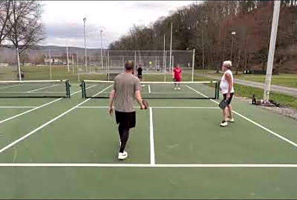 Advanced 4.0 Pickleball Rubber Match. #pickleballhighlights