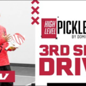 When to Use the 3rd Shot Drive in Pickleball: A High-Level Guide