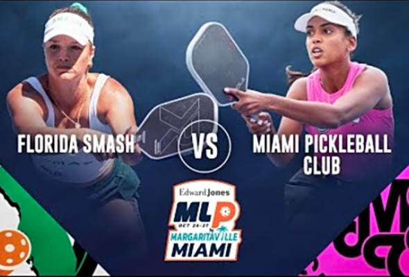 Florida Smash vs. Miami Pickleball Club - Challenger Level - Edward Jones MLP Miami 2024
