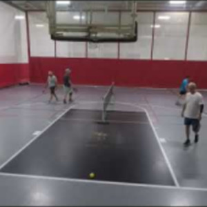 Pickleball Match 6 8 2022 Drew &amp; Gary vs John &amp; Farhad