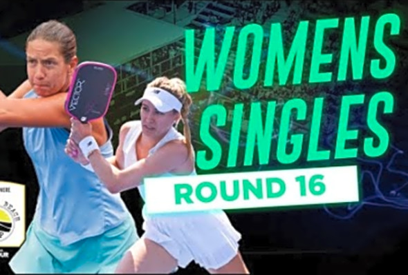 Salome Devidze v Genie Bouchard at the Stratusphere Gin Virginia Beach Cup