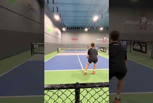 what REAL 5.0 singles looks like... #pickleball #singles #mlp #ppa #stacks #missouri #serv