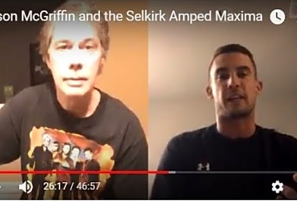 Tyson McGuffin and the Selkirk Maxima paddle