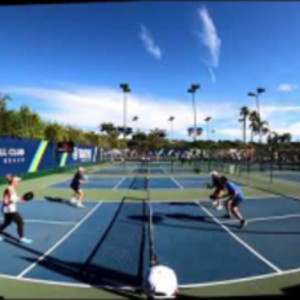 2020 Newport Winter Open Mixed Doubles Pro Dekel Bar Lolo Stratman Jay D...