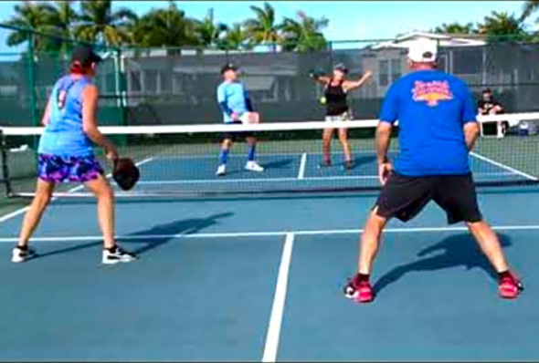 12/30/2020 Lamplighter Village Occasional Mixed Invitational Tournament Gold Medal Match Pickleball