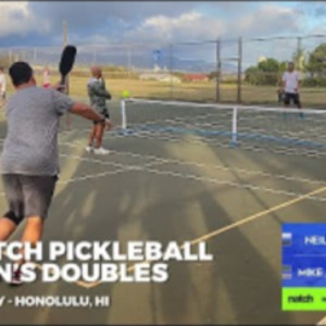 Pickleball Men&#039;s Doubles Rec Play feat. Jeremy/Mike vs Neil/Brian