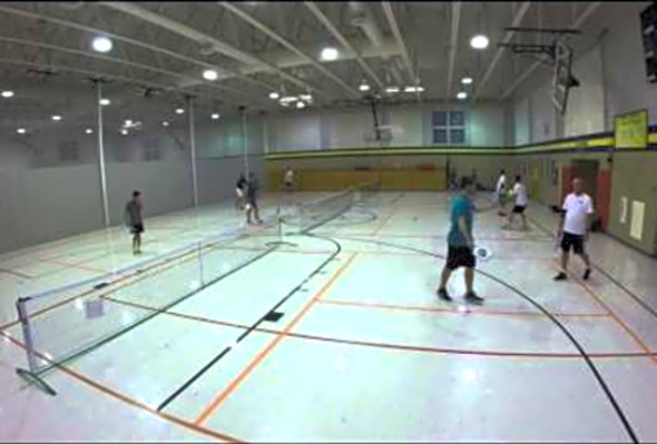 Week 1 Game 1 Fall 2015 Pickleball Ladder League