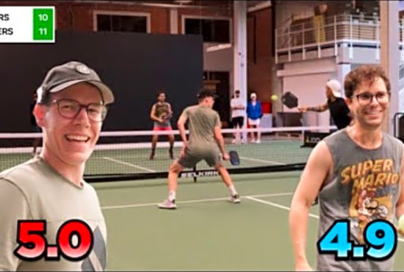 Pickleball Effect and I Lose A Close Game To BANGERS - 4.0 - 5.0