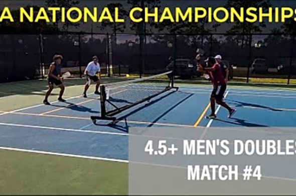 PPA HERTZ National Championships - 4.5 Men&#039;s Doubles 19 - BK &amp; Elwood vs Card &amp; McEnnis