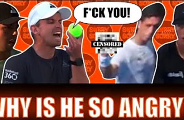 HE IS SO MAD! Pickleball Player FREAKS Out During One Of The BEST Matches You Will EVER See!