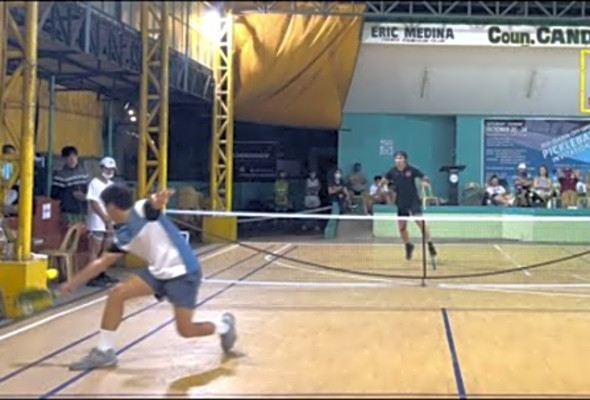 LAZARO vs UMALI - Men&#039;s Singles Open Semifinals - 2021 QC Pickleball Invitational