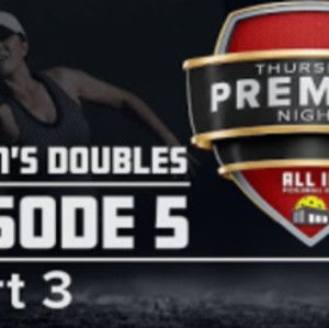 Thursday Premier Night - E5 Women&#039;s - All In Pickleball Gym - Court 3