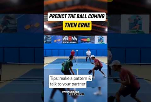 CREATE THE ERNE&#039;S SHOT, DON&#039;T WAIT #pickleballtips #pickleballtraveler