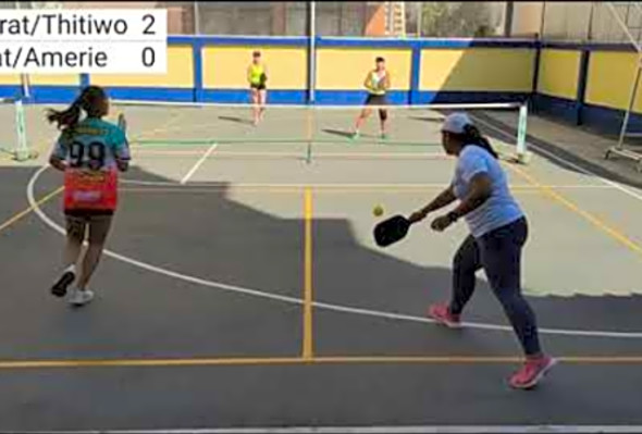 &quot;Thai Pickleball Tournament&quot; in Bangkok December 10-11 - WD gold medal match