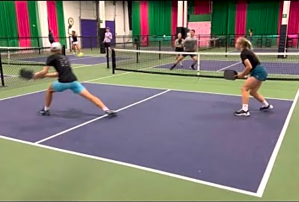 4.0 mixed doubles CT summer kick off tournament at Lucky Shots, Pickleball, Club, Minneapolis