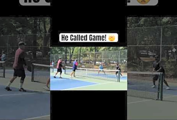 He Called Game! #pickleball #fyp #viral #shorts #reels