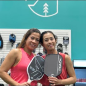 The Calgary Pickleball Center Open: Womens 4.0 Doubles Gold Medal Match.