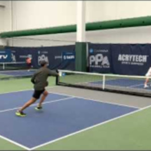 Pro Mens singles. MN PPA indoor national championships.