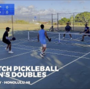 Pickleball Men&#039;s Doubles - Zach/Gage vs Ethan/Ryan