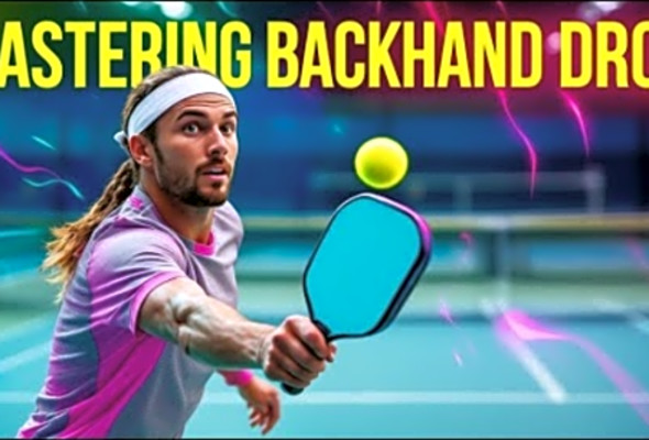 Best One-handed Backhand Drop in Pickleball