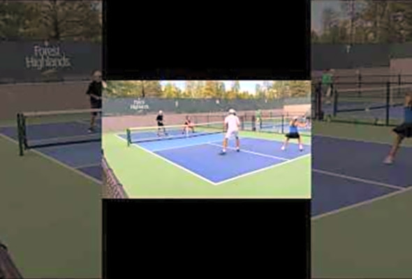 Forest Highlands 4.5 Pickleball Tournament Highlight