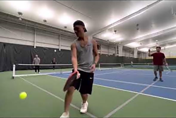Pickleball Game #12.2 - Ian/Lem vs Nia/Mark