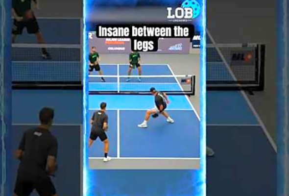 Between-the-Legs Winner! - Pro Men&#039;s Doubles Pickleball Madness