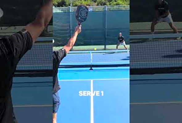 How To Spin Your Pickleball Serve #pickleball