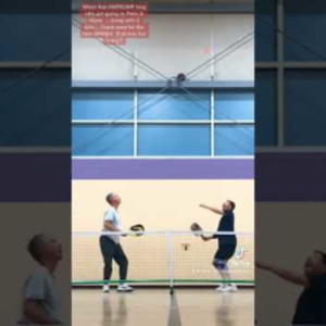 They saw asteroids #shorts #pickleball #viral