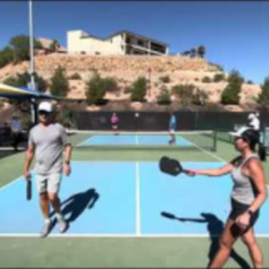 Mixed Doubles 3.5 35 Gold Medal Match Pickleball with Come Around from B...