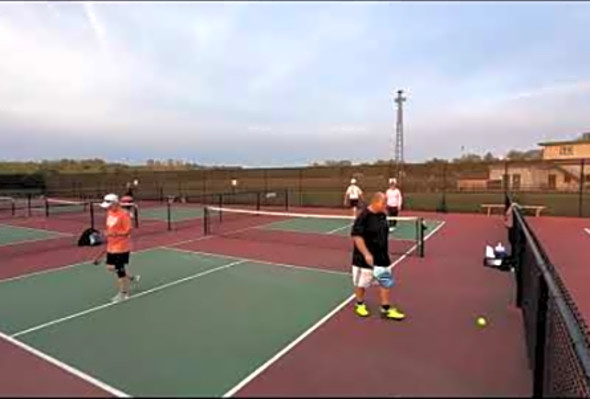 Cincinnati Pickleball Club Monster Smash 2020 3.0-3.5 Gold Medal Match